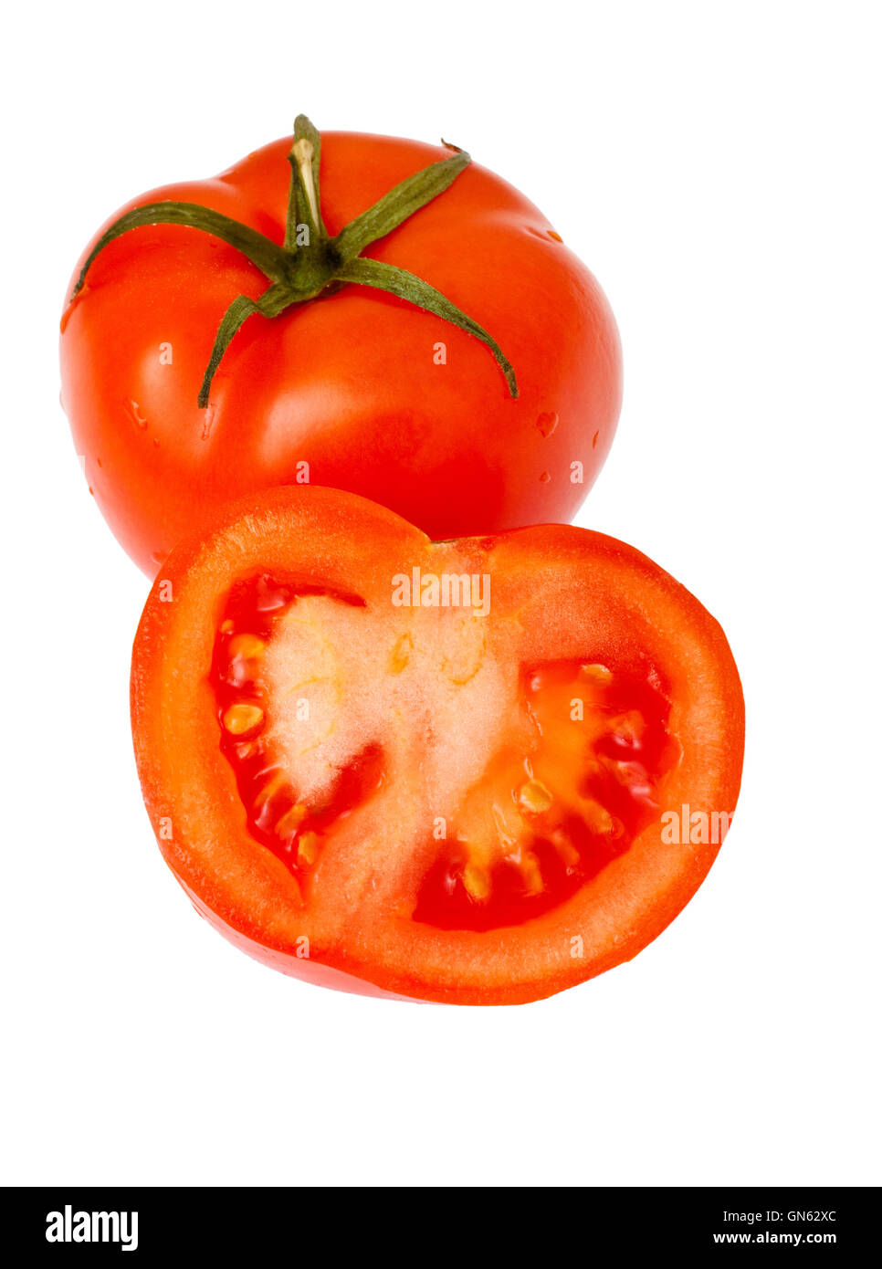 Ripe tomato slices hires stock photography and images Alamy