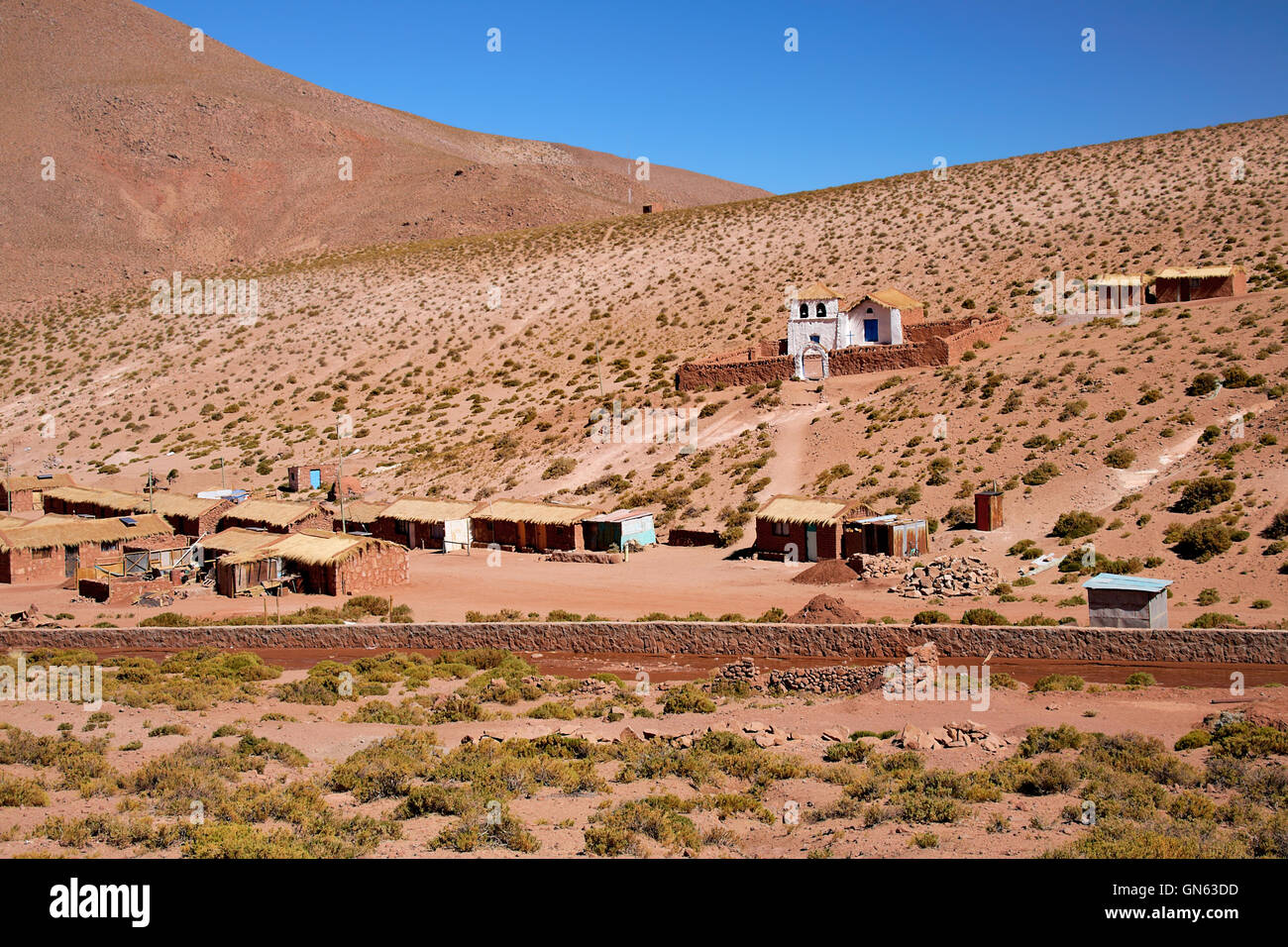 Village Machuca Atacama Desert Chile Hi-res Stock Photography And ...