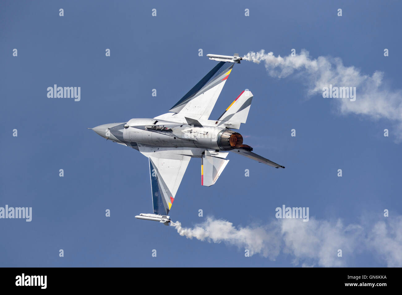 Belgian Air Component General Dynamics F-16AM FA-84 Stock Photo