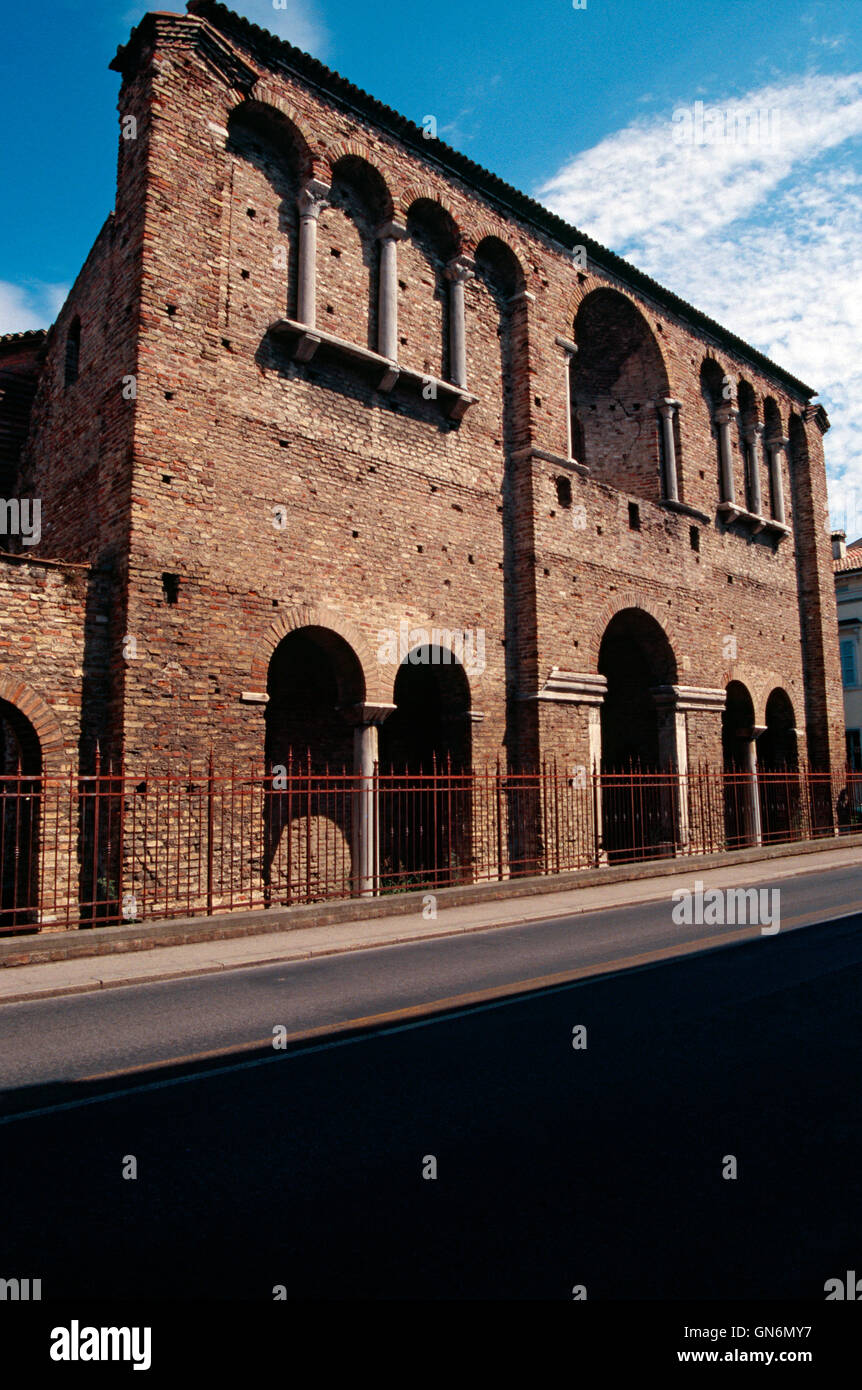 Italy, Emilia Romagna, Ravenna, Palazzo di Teodorico, Palace of Theodoric Stock Photo