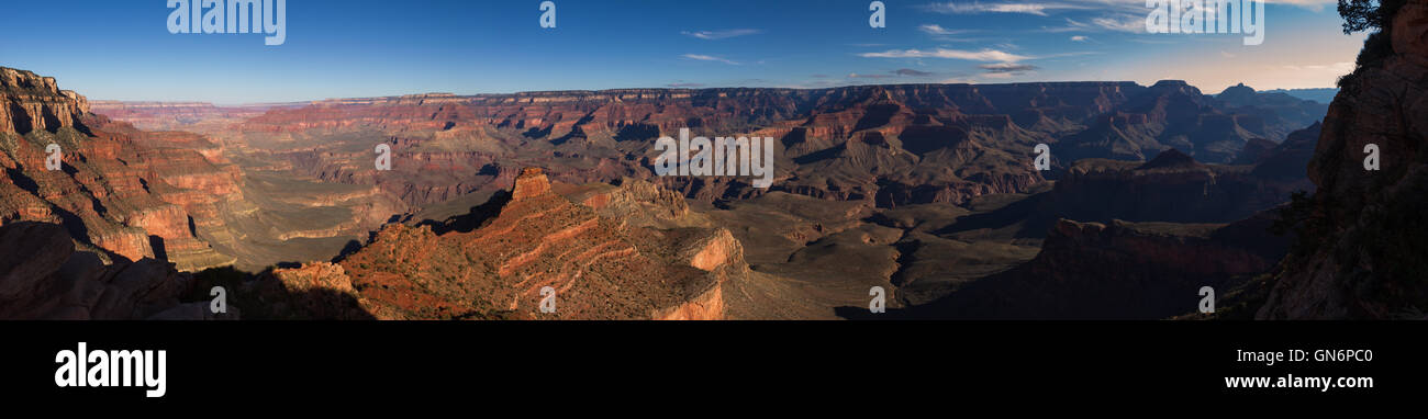 Grand Canyon from Ooh Aah Point Stock Photo