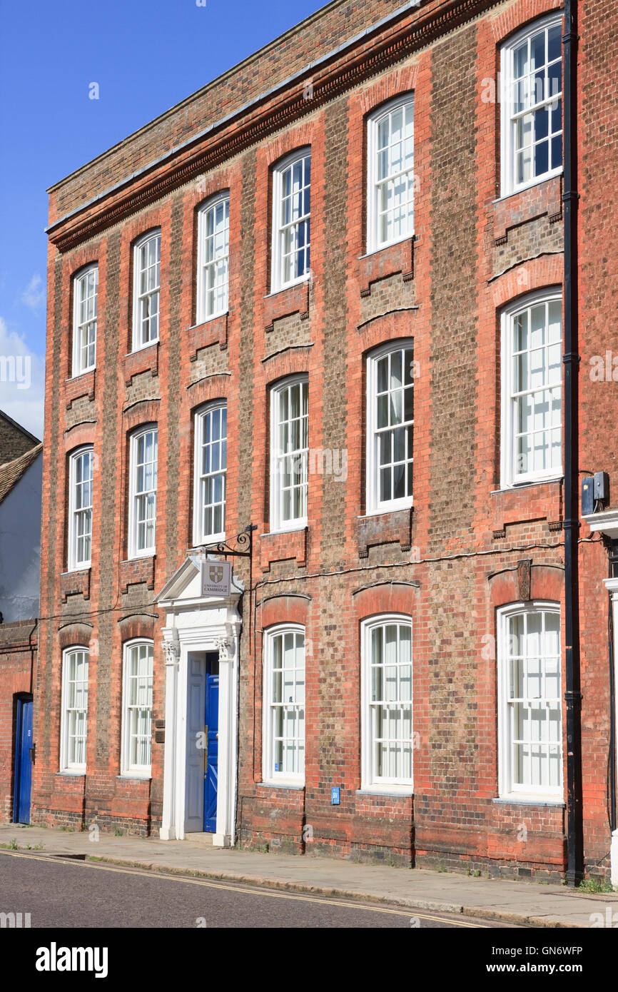 Fitzwilliam House in Trumpington Street, Cambridge, England Stock Photo