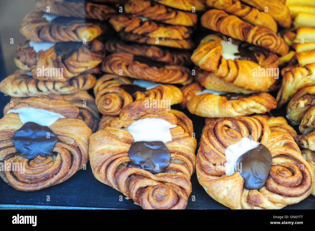Danish Pastries Stock Photo