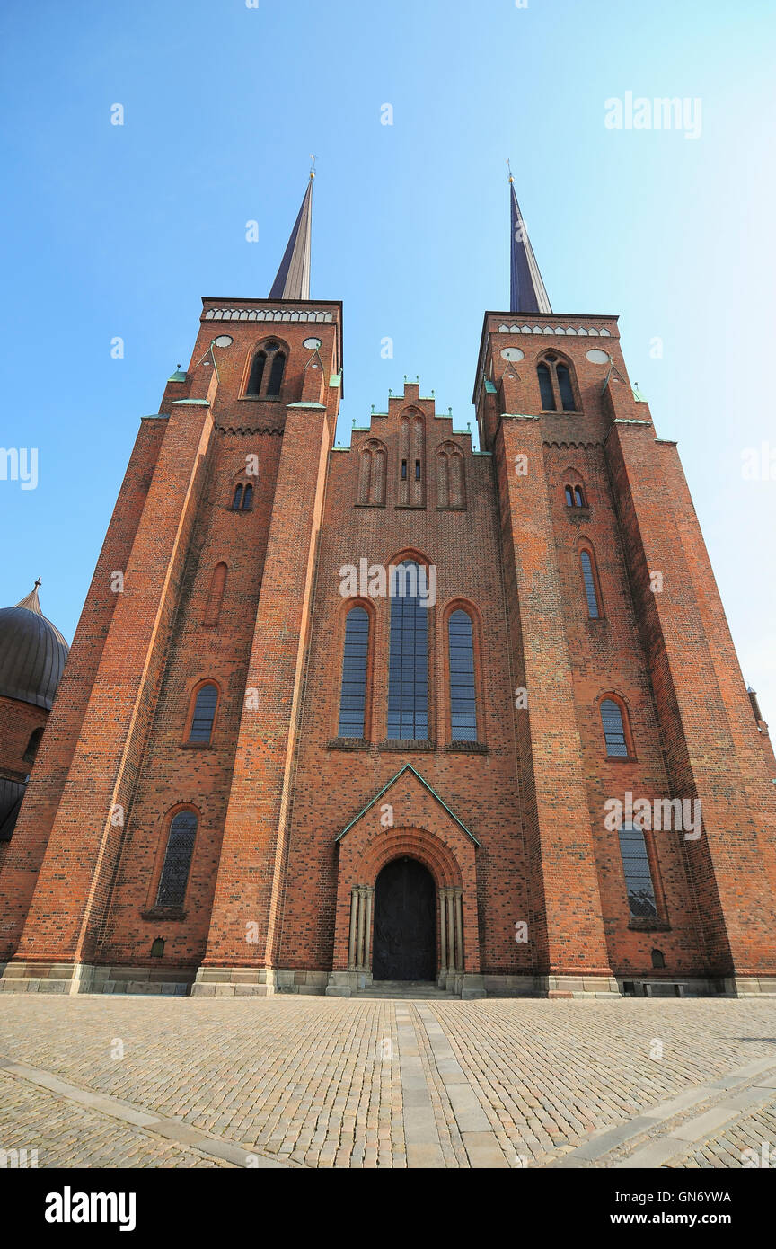 Roskilde Cathedral, Copenhagen, Denmark Stock Photo Alamy