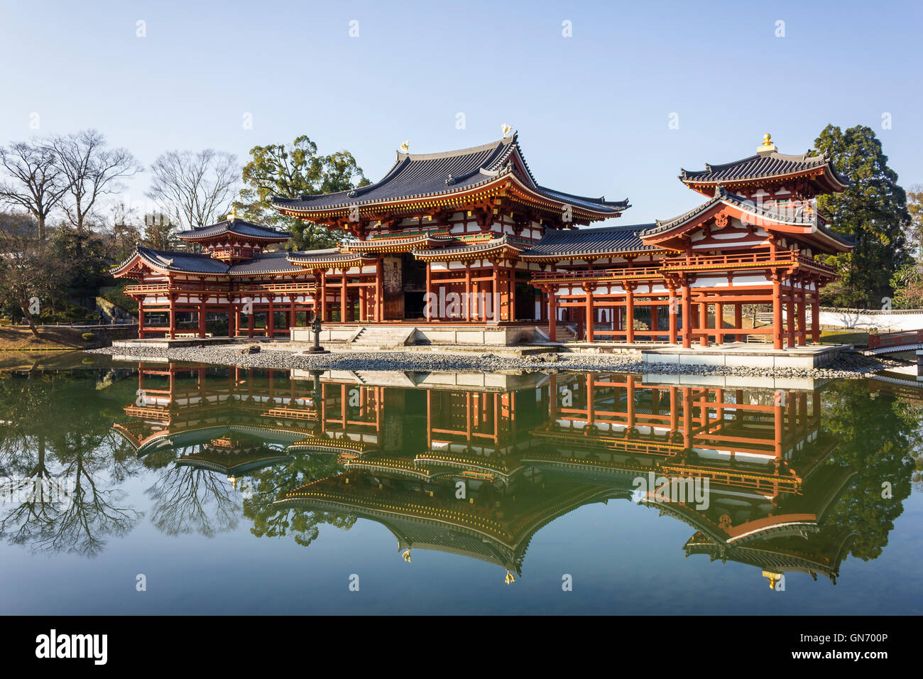 Byodoin Temple In Kyoto Japan Stock Photo Alamy
