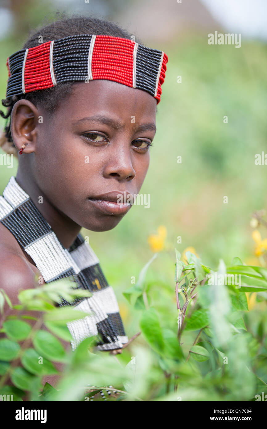 Portrait of Hamer tribe, Turmi, Omo Valley - Ethiopia Stock Photo - Alamy