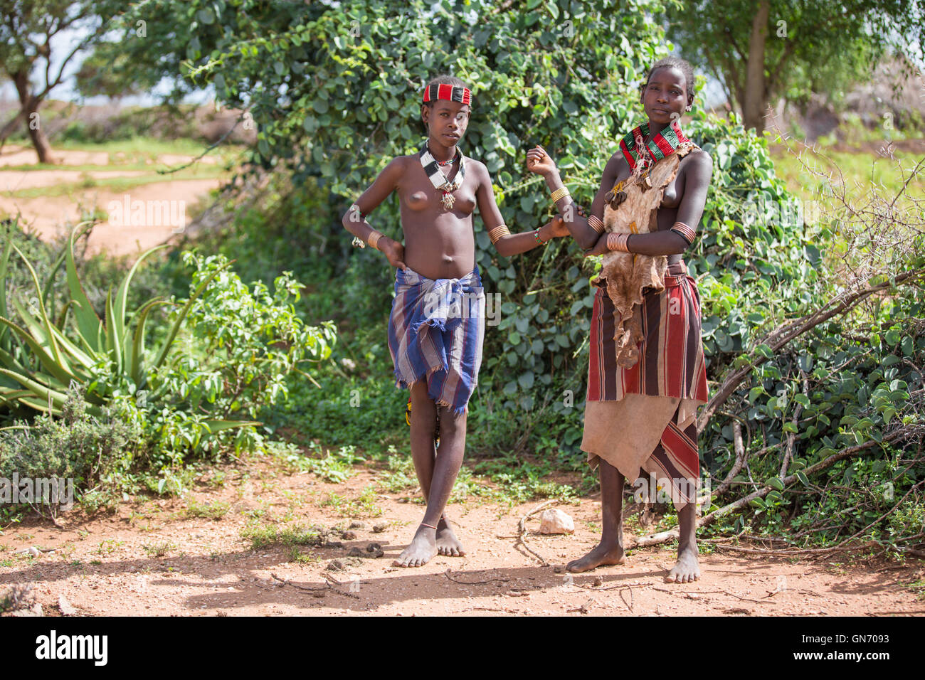 Portrait of Hamer tribe, Turmi, Omo Valley - Ethiopia Stock Photo - Alamy