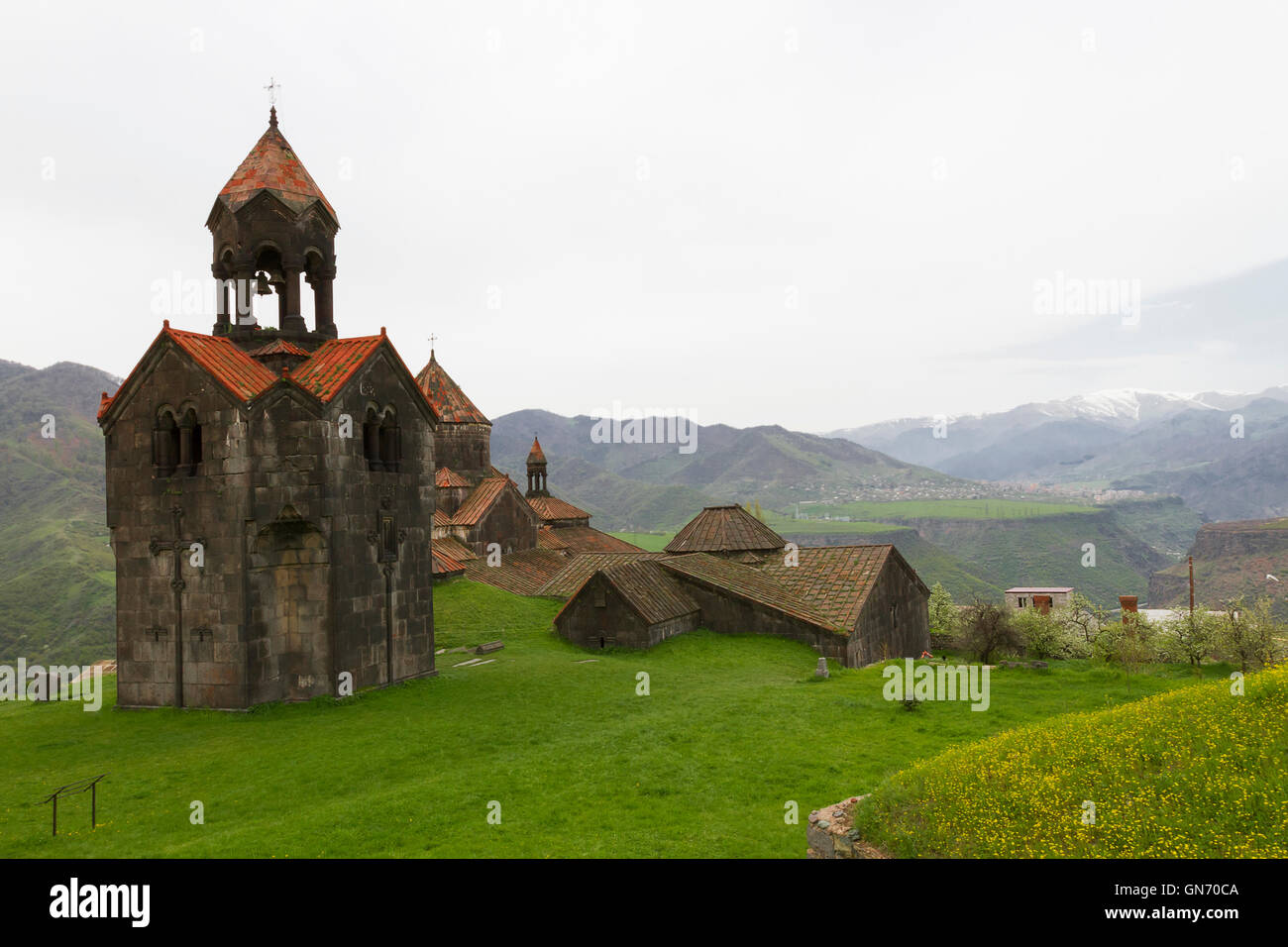 Haghpat Monastery and Church in Armenia Stock Photo