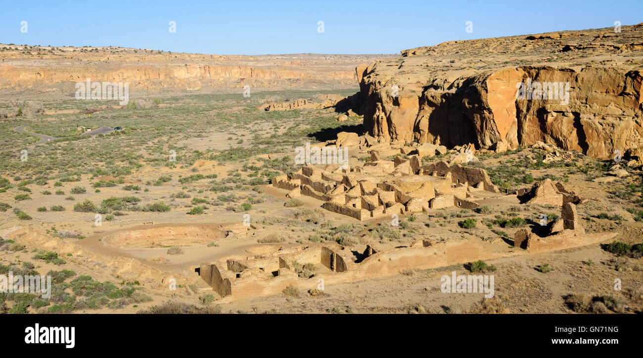 Chaco Culture National Historical Park Stock Photo