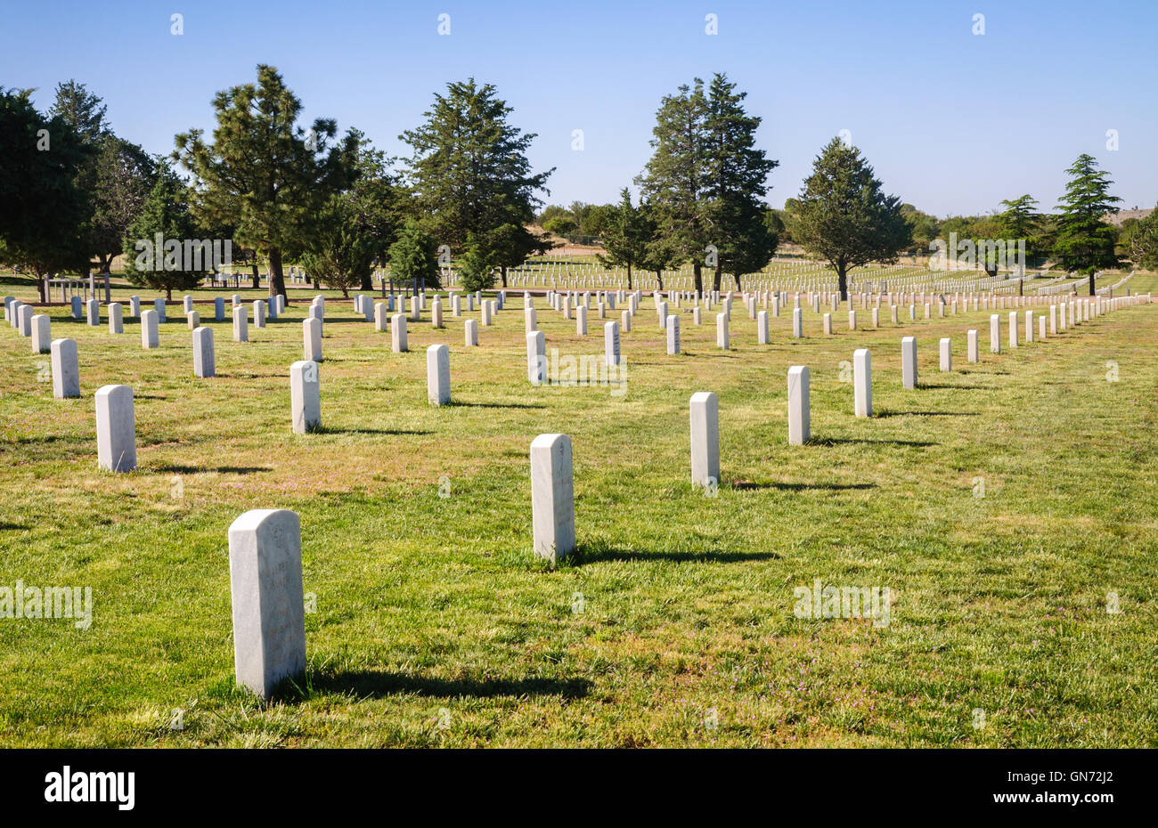 Fort Bayard National Cemetery Stock Photo Alamy