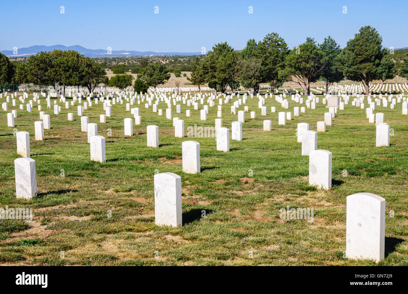 Fort Bayard National Cemetery Stock Photo Alamy