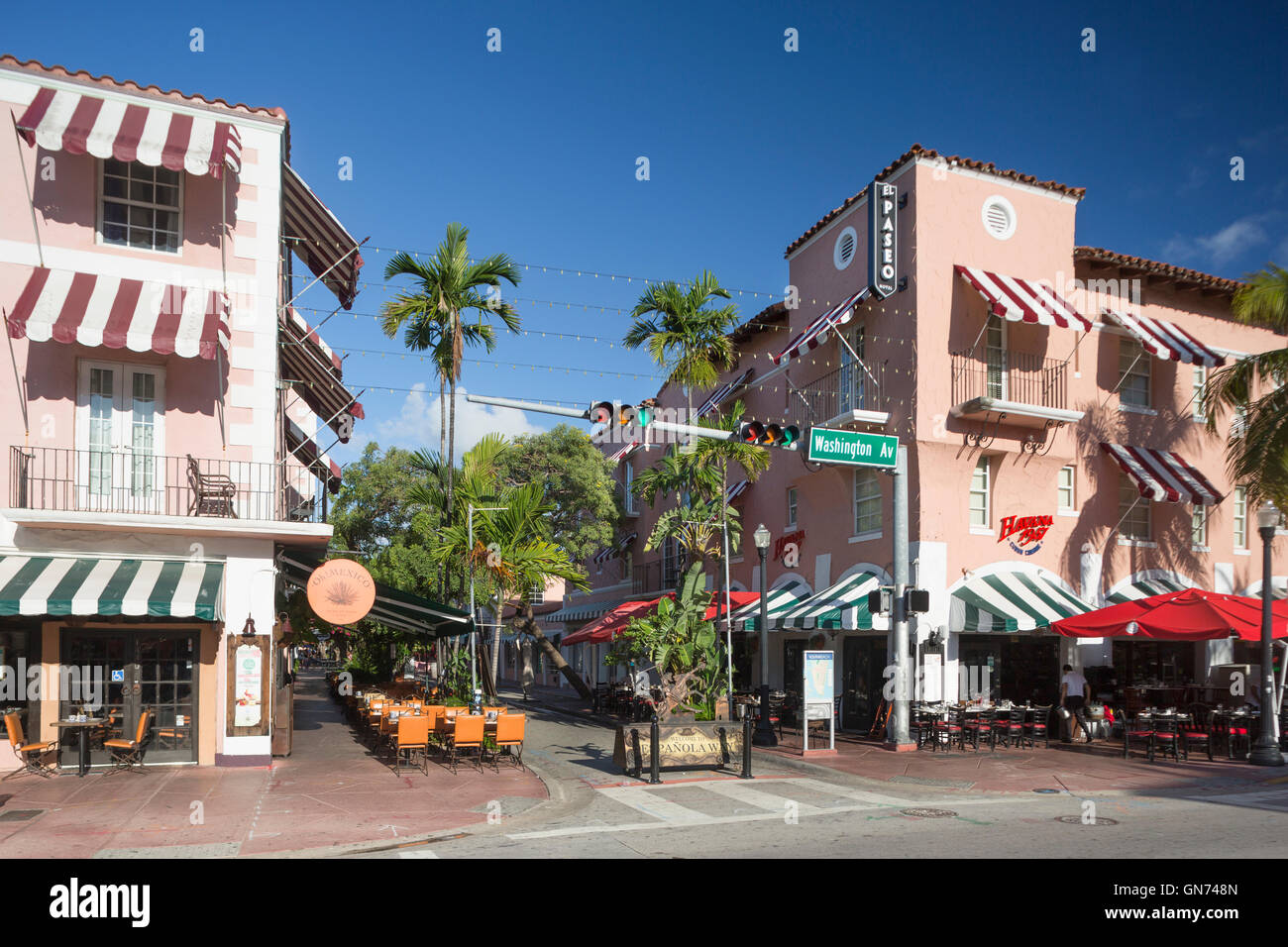 Espanola way miami beach hires stock photography and images Alamy