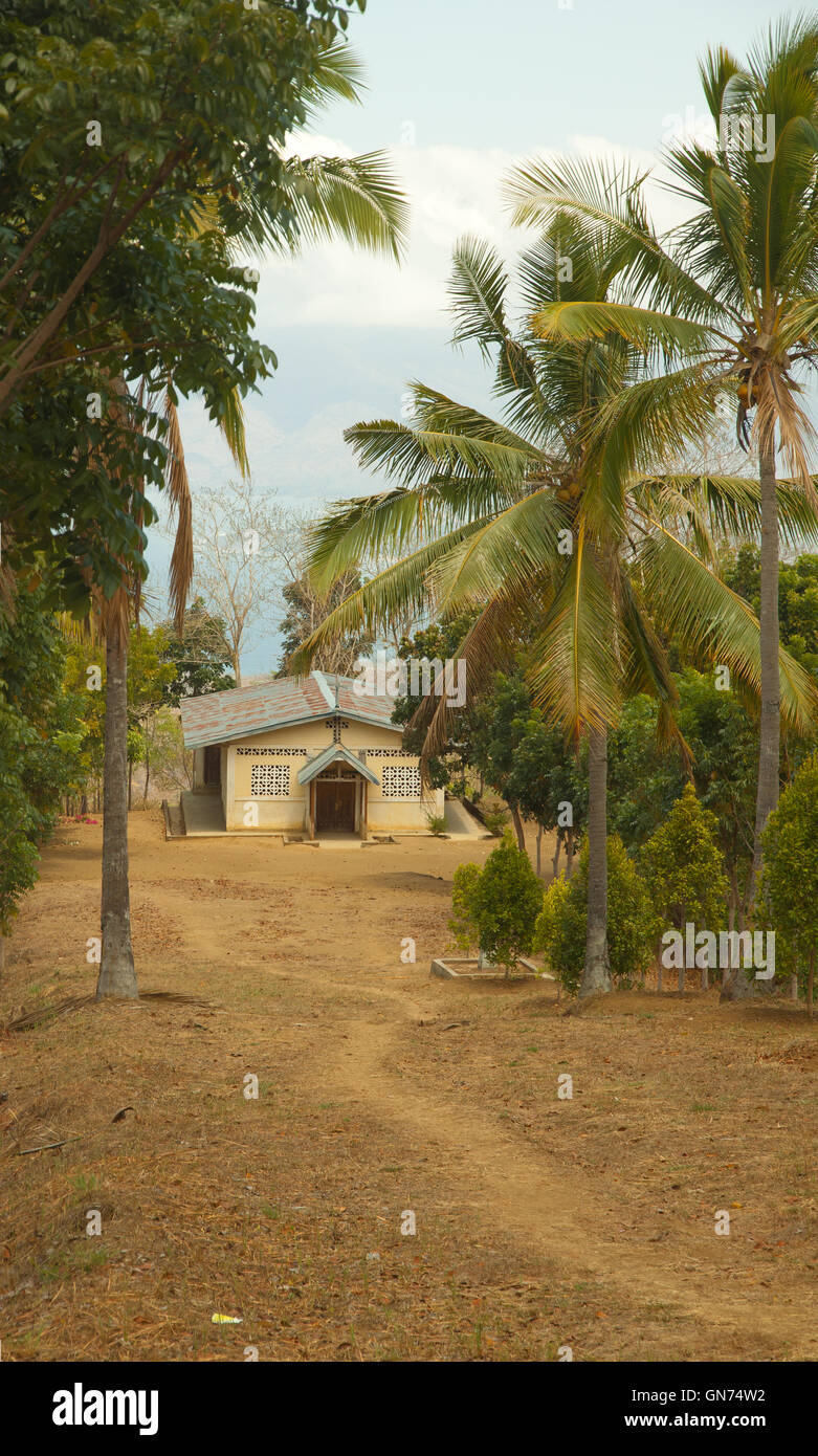 Flores Island church Indonesia Stock Photo