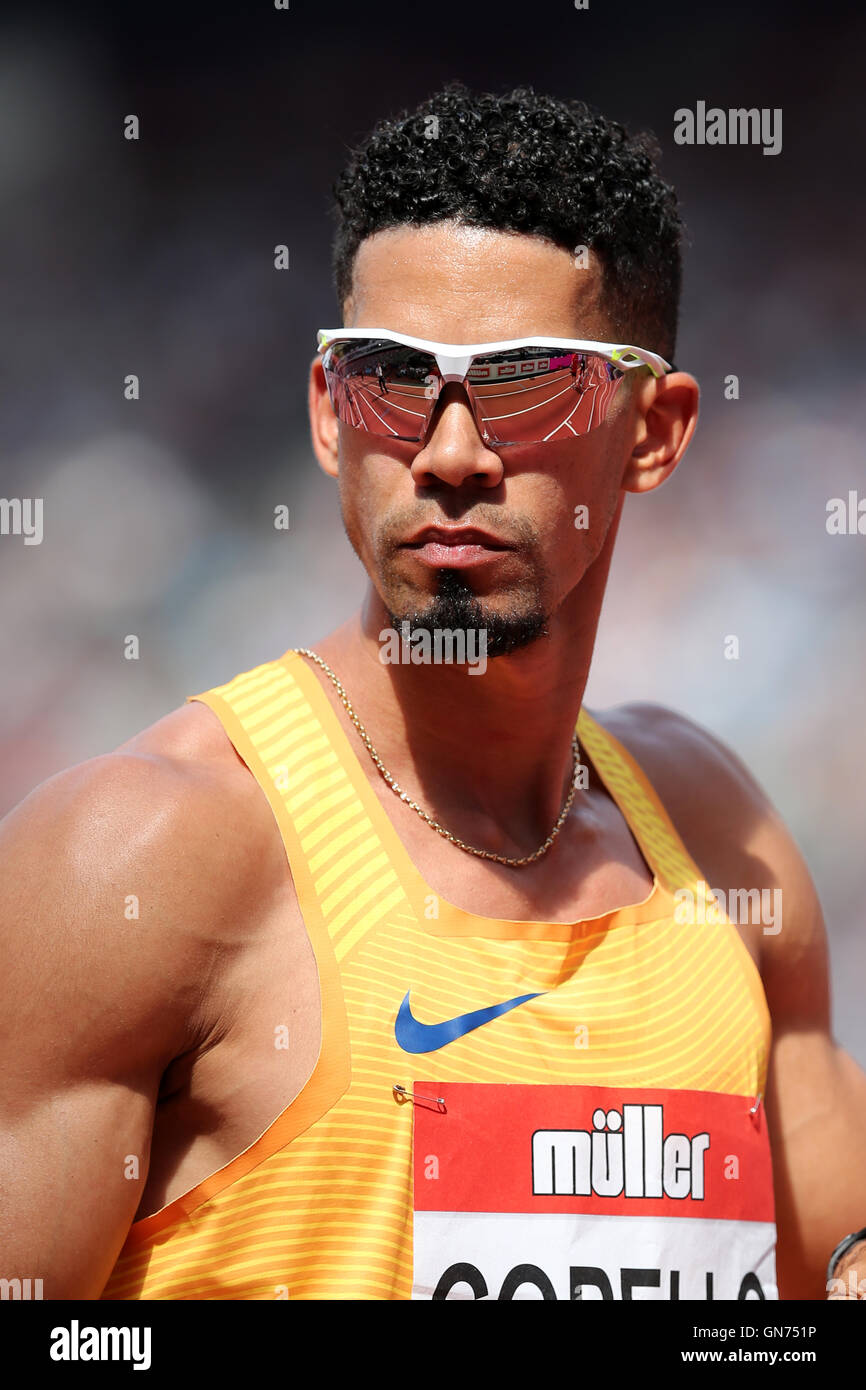 Yasmani COPELLO competing in Men's 400m Hurdles at the IAAF Diamond