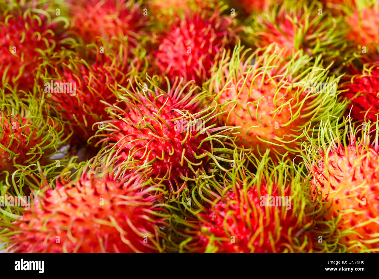 Fresh rambutan fruit hi-res stock photography and images - Alamy