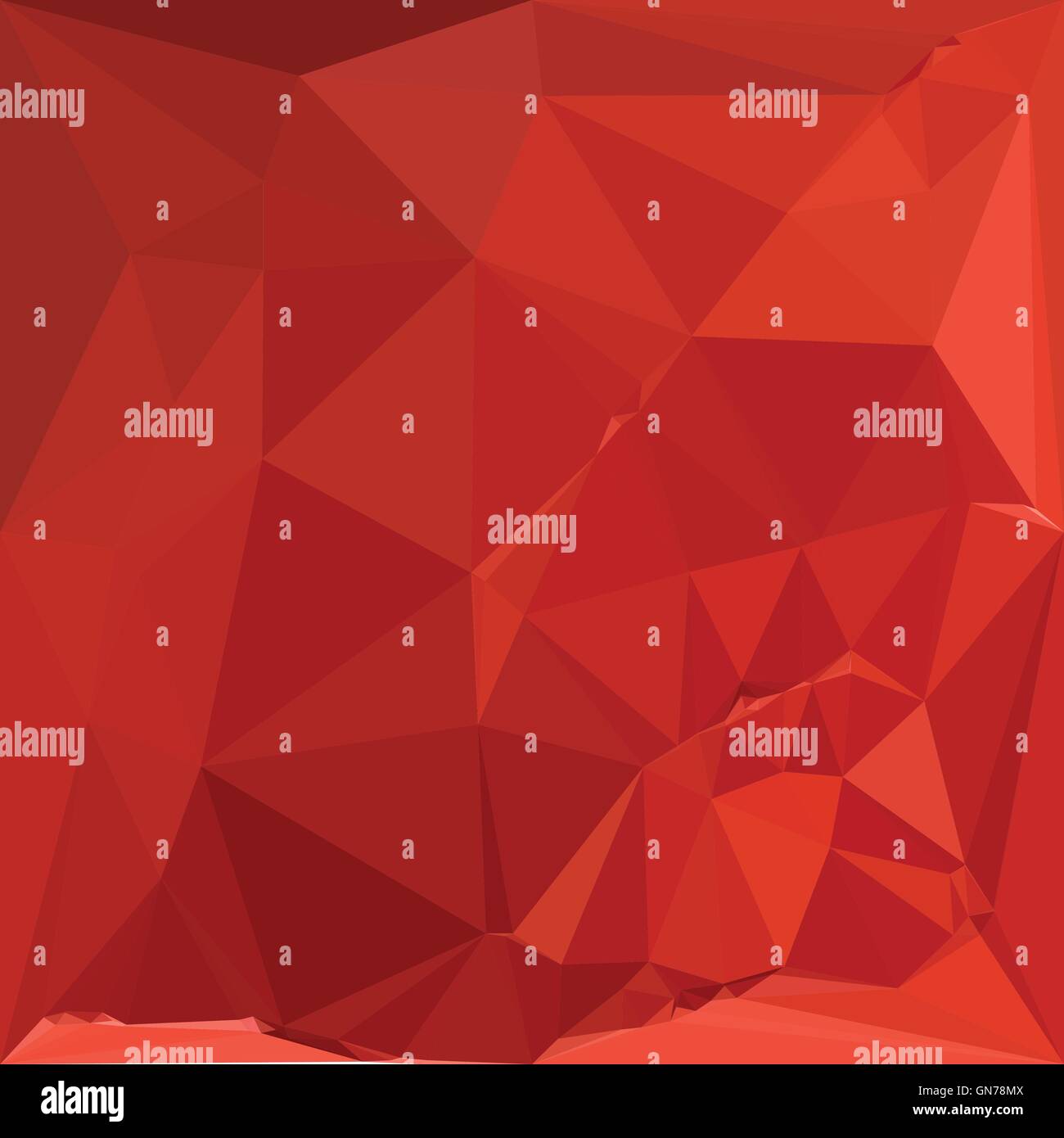Low polygon style illustration of an american rose red abstract ...