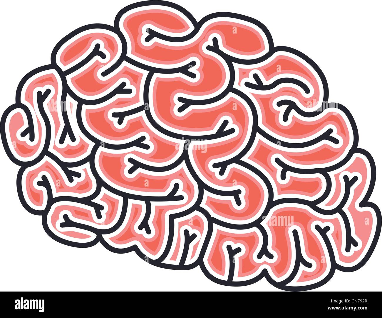 brain storm isolated icon Stock Vector Image & Art - Alamy