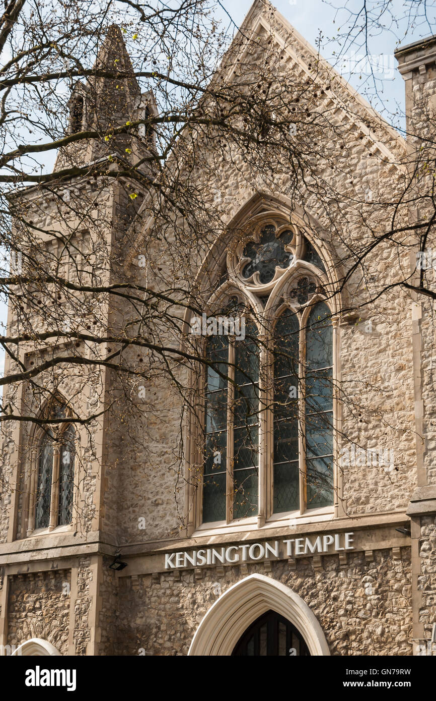 The Kensington Temple, Elim Pentecostal Church, Notting Hill Gate, London, England, UK Stock Photo