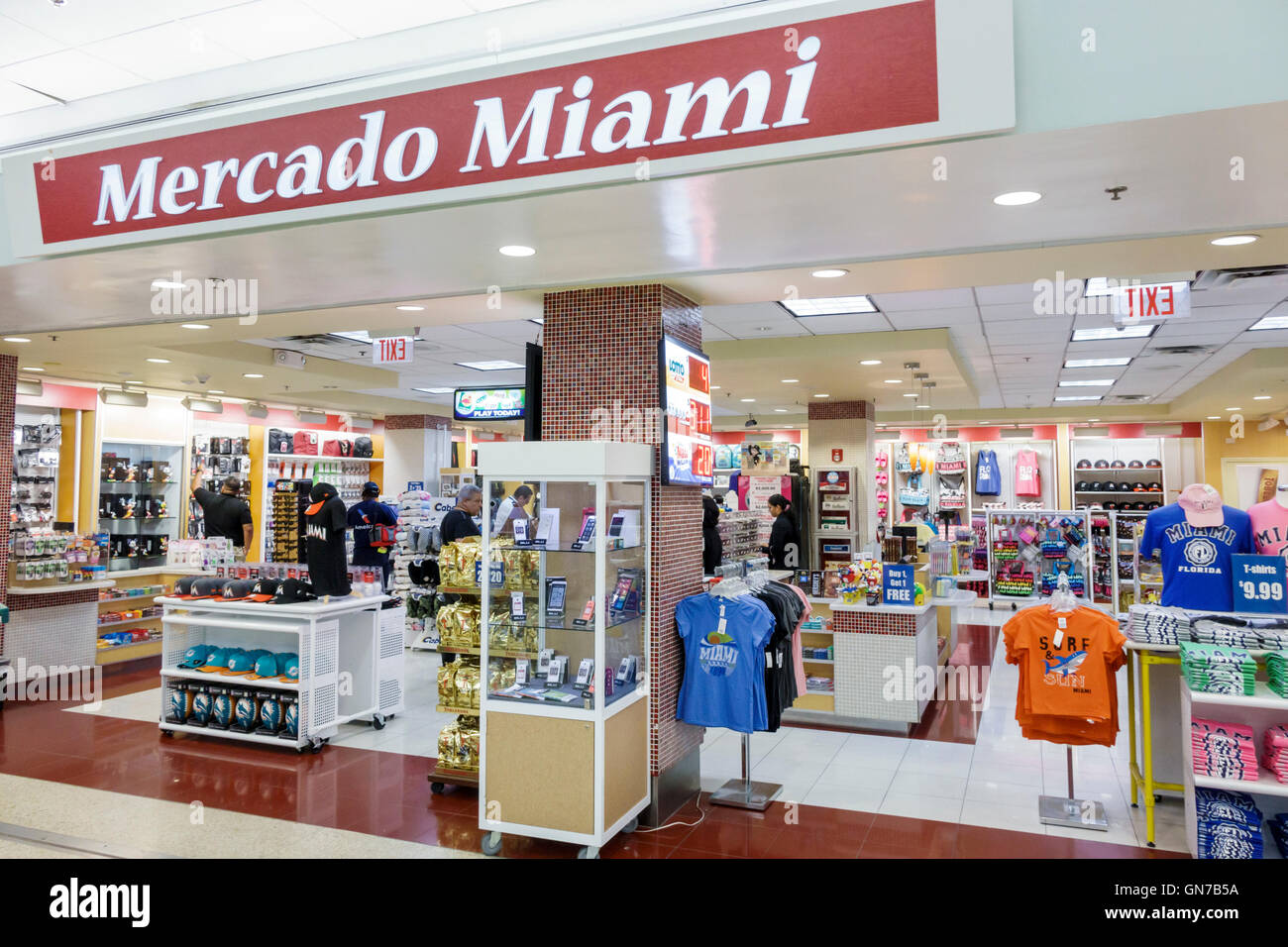 Usa Florida Souvenir Shop Stock Photos & Usa Florida Souvenir Shop