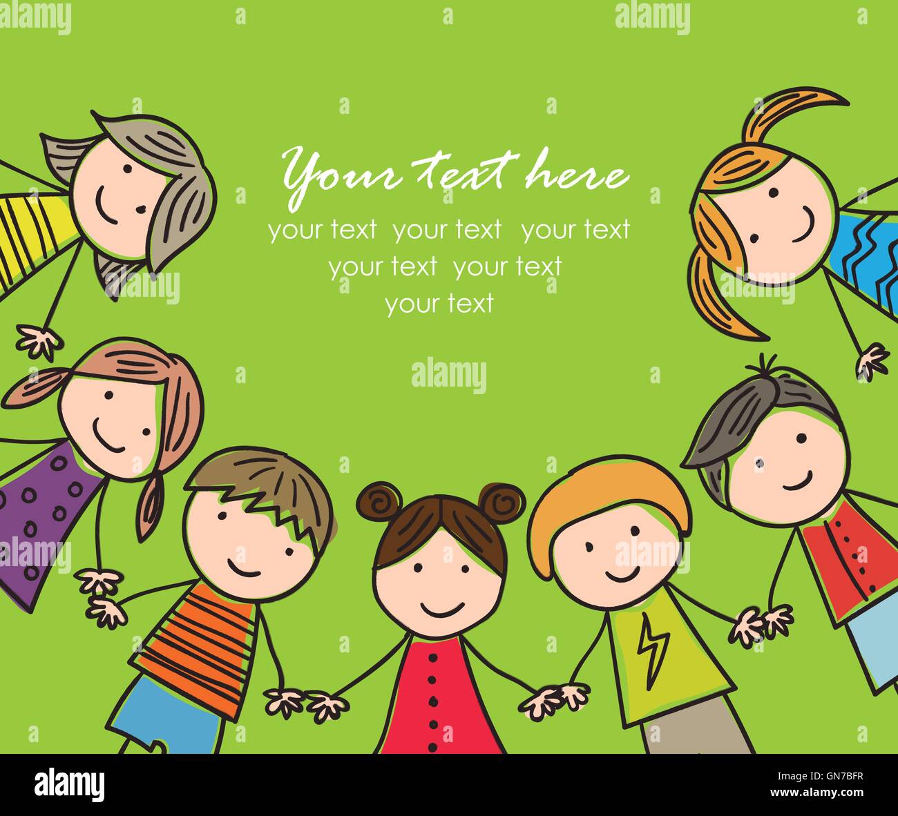 Cartoon laughing boy hi-res stock photography and images - Alamy