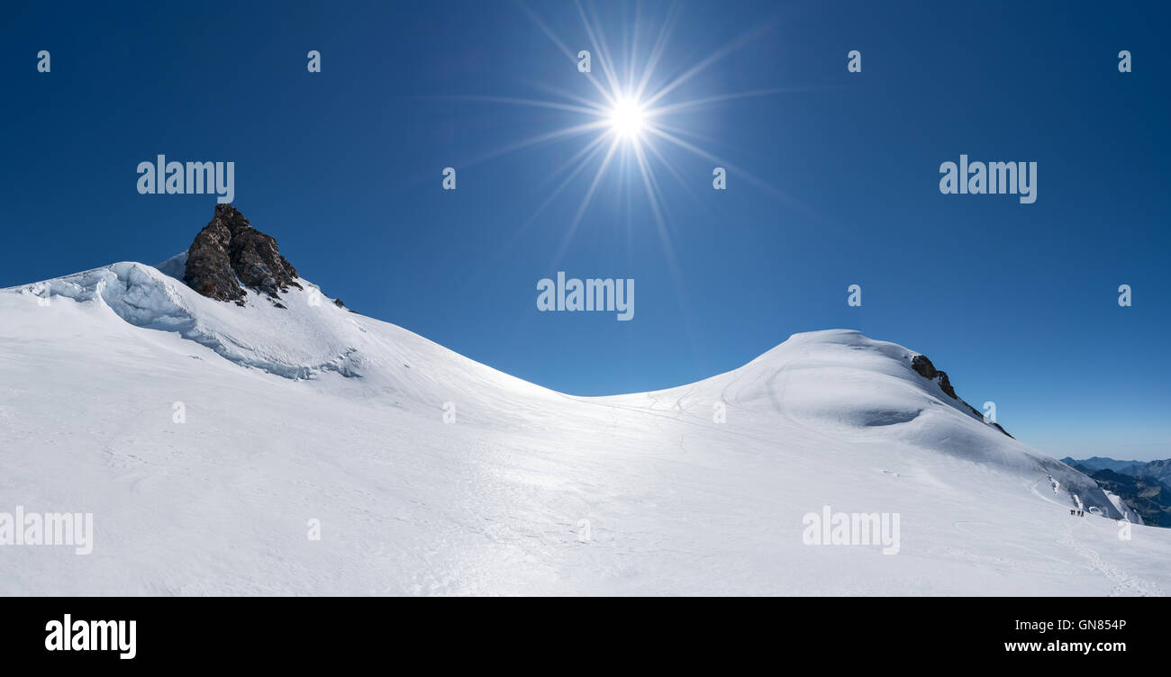 Monte Rosa massive, Alps, Italy, Europe, EU Stock Photo - Alamy