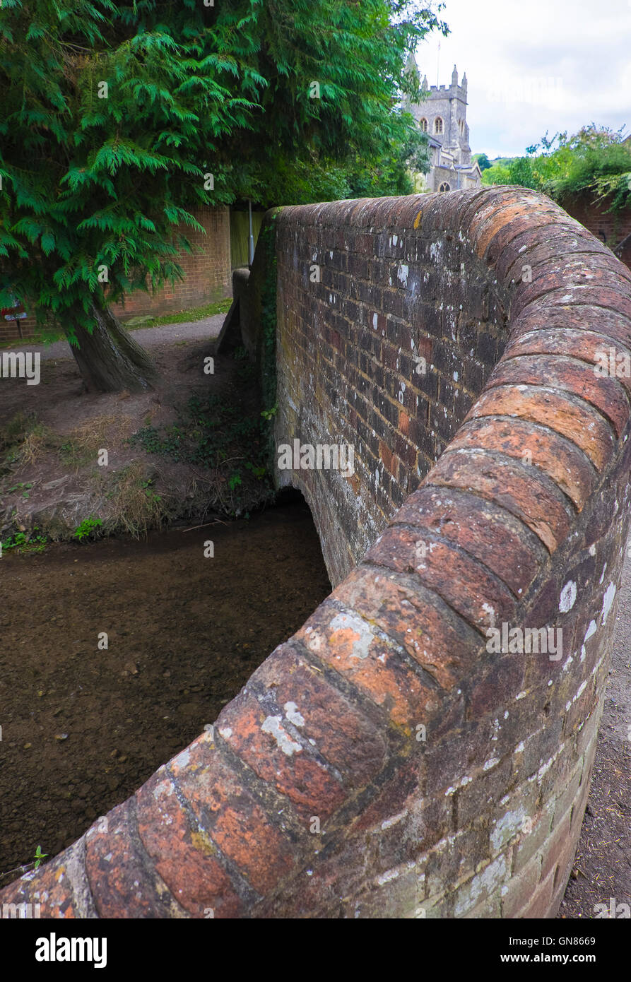 bridge in the beautiful town of old amersham ,england Stock Photo