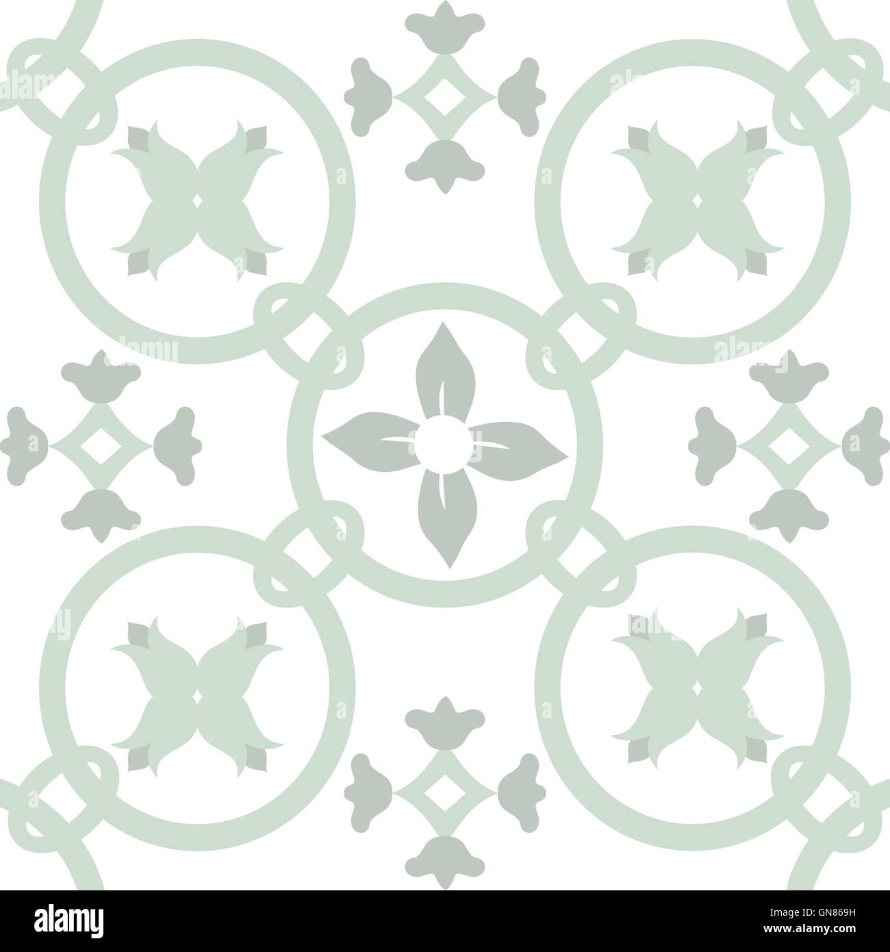 Old floral tiles Stock Vector Image & Art - Alamy