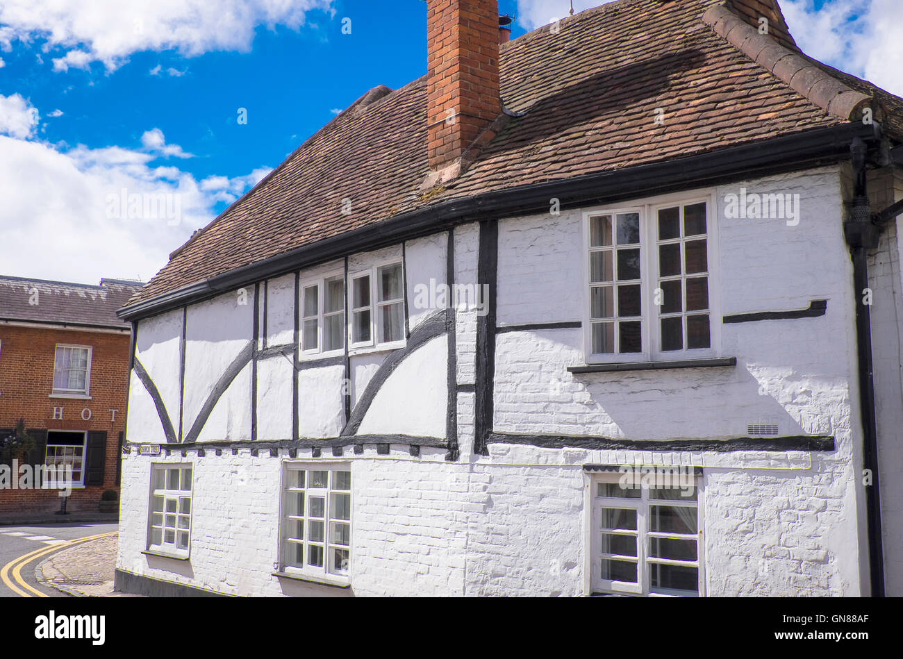 beautiful town of old amersham ,england Stock Photo Alamy