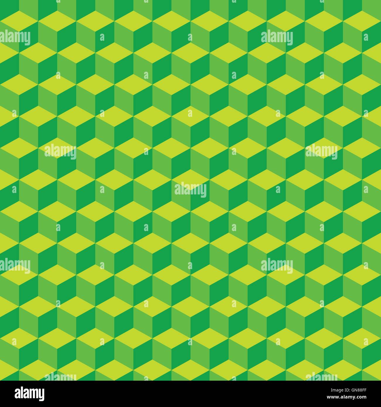 Green Geometric Volume Seamless Pattern Background 002 Stock Vector ...