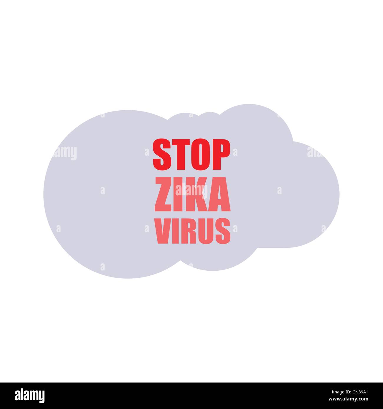 Zika Virus as a Danger Concept Art vector illustration Stock Vector ...