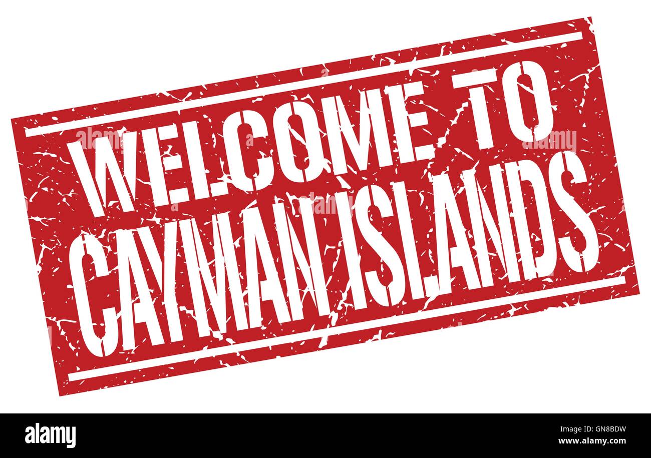 welcome to Cayman Islands stamp Stock Vector Image & Art - Alamy