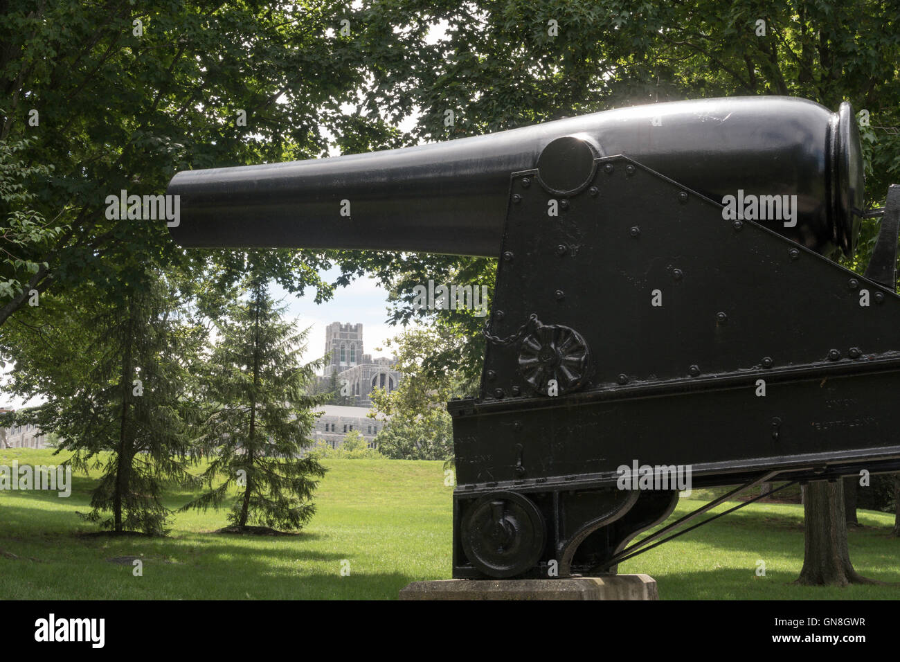Cannon at West Point, NY Stock Photo Alamy