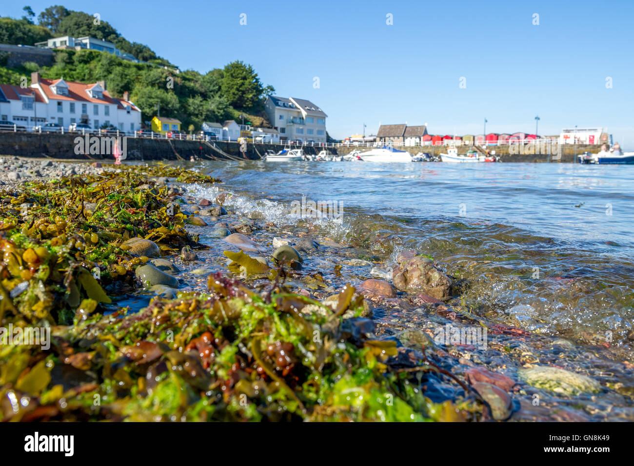 St Rozels Bay Rozel bay, Jersey Stock Photo - Alamy