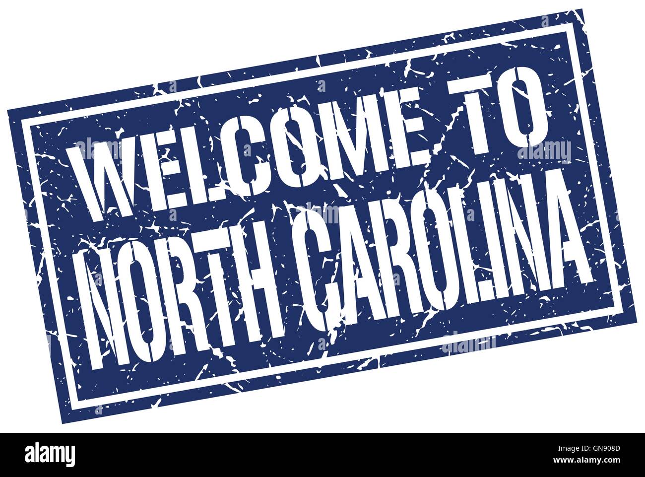 to North Carolina stamp Stock Vector Image & Art Alamy