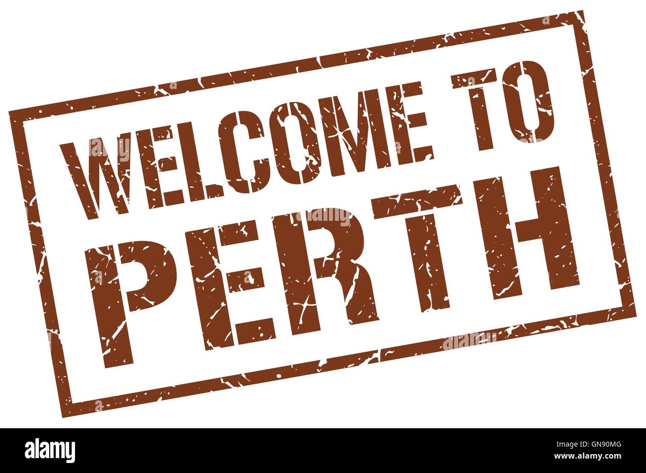 to Perth stamp Stock Vector Image & Art Alamy