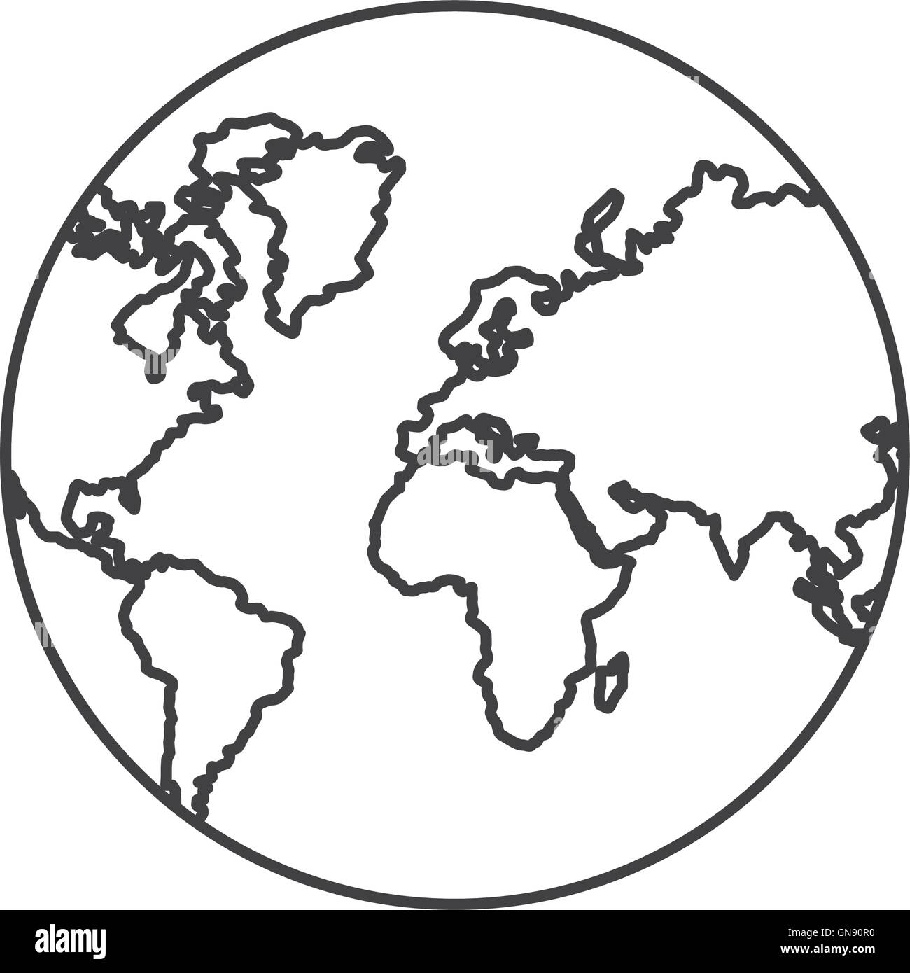 planet earth world design Stock Vector Image & Art - Alamy