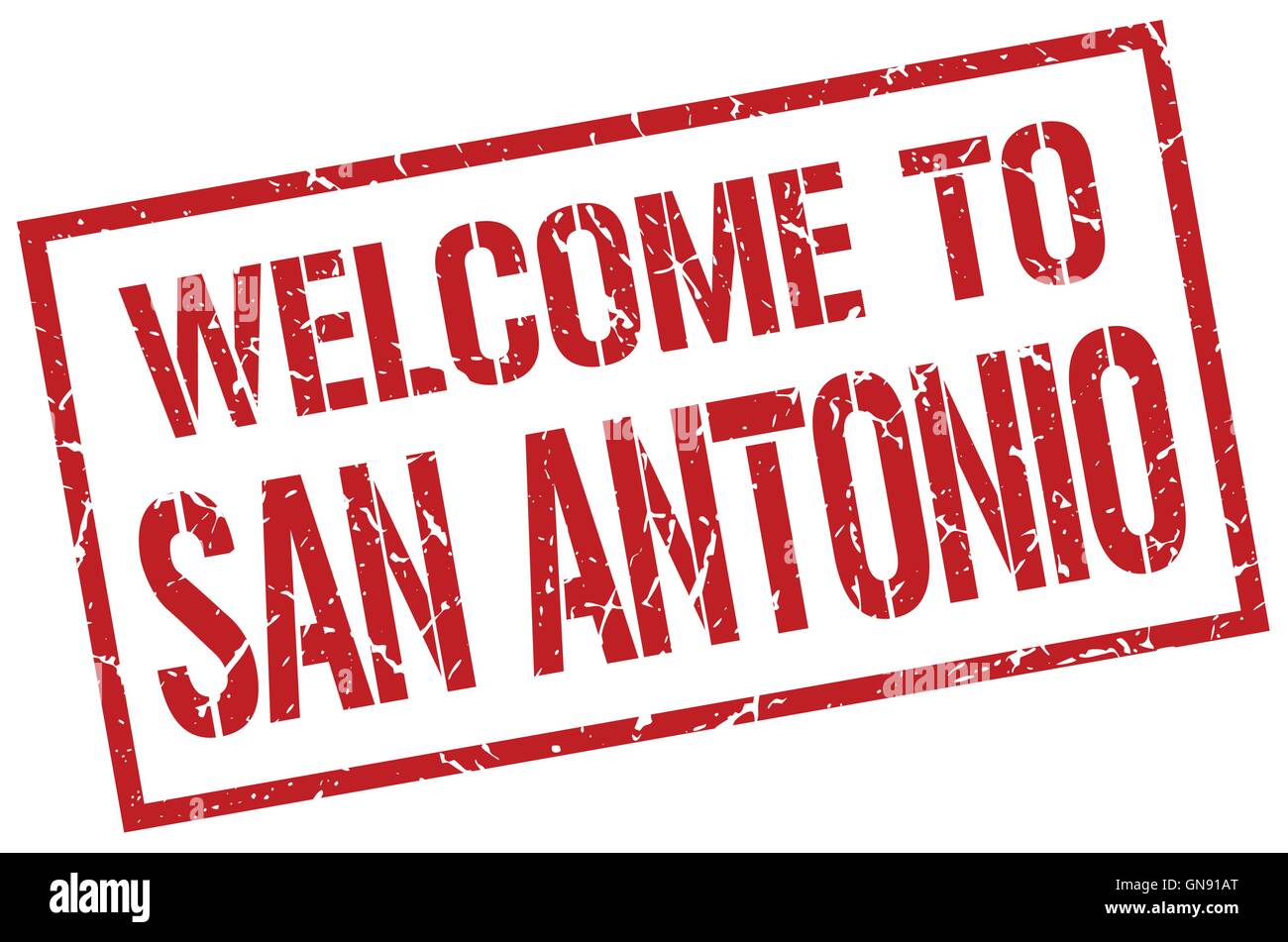 to San Antonio stamp Stock Vector Image & Art Alamy