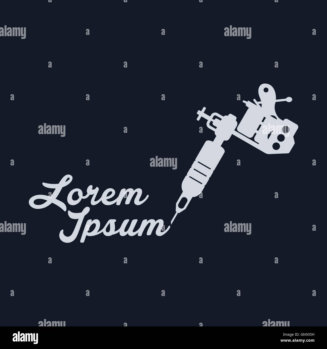 tattoo machine theme Stock Vector Image & Art Alamy