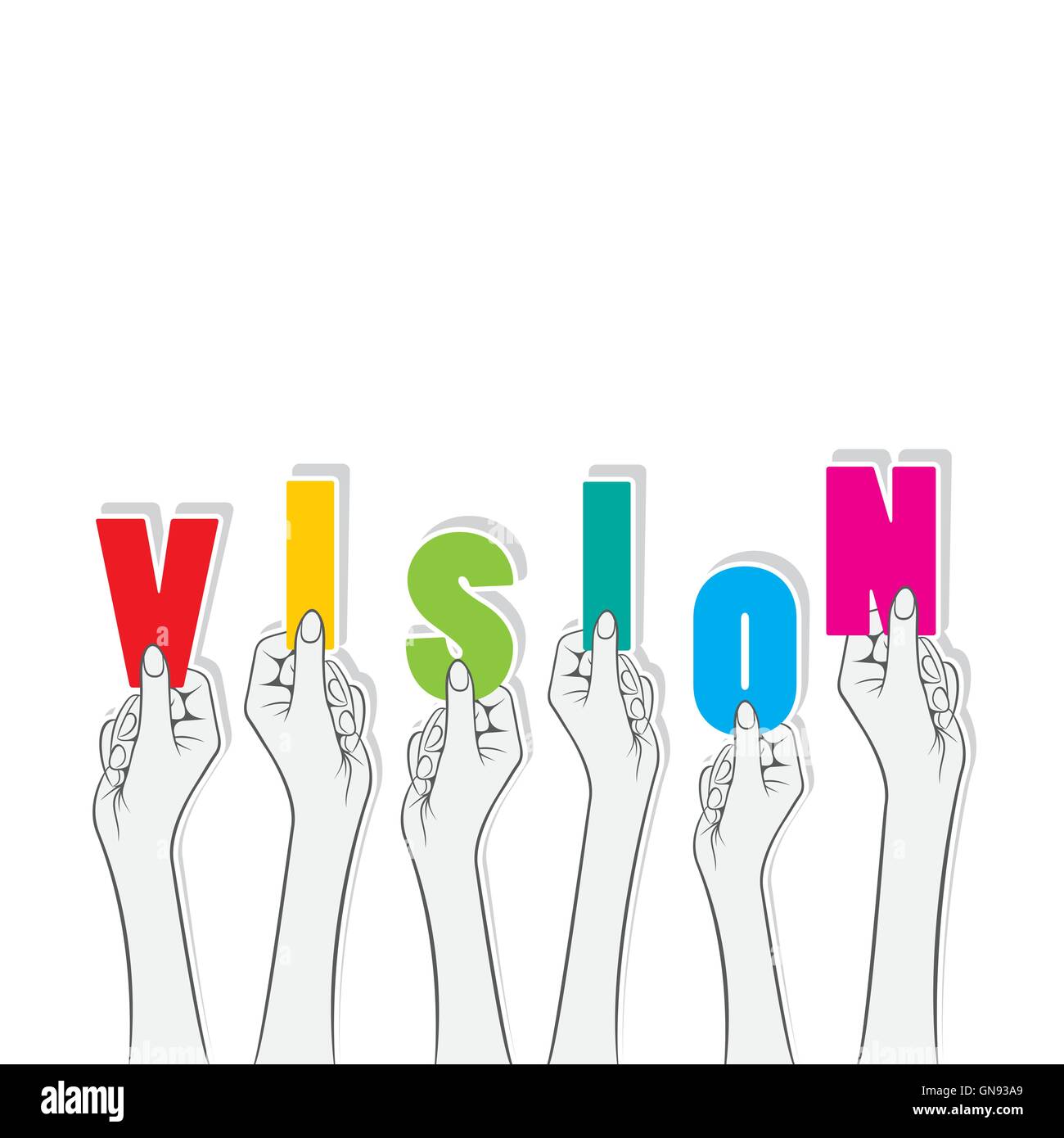 Successful vision Stock Vector Images Alamy