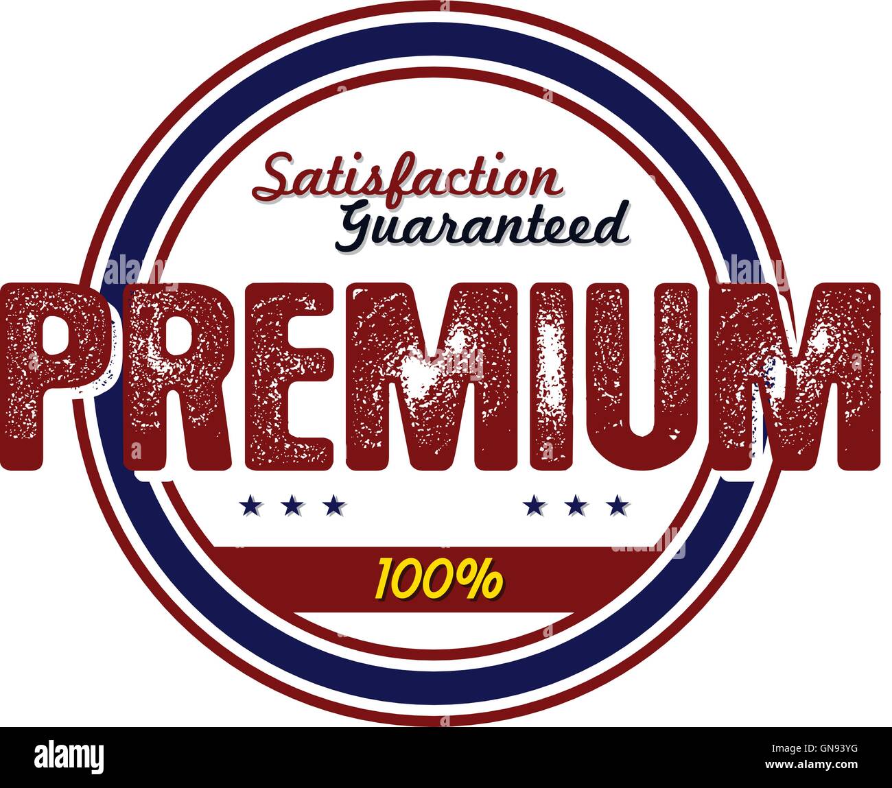 premium quality badge Stock Vector