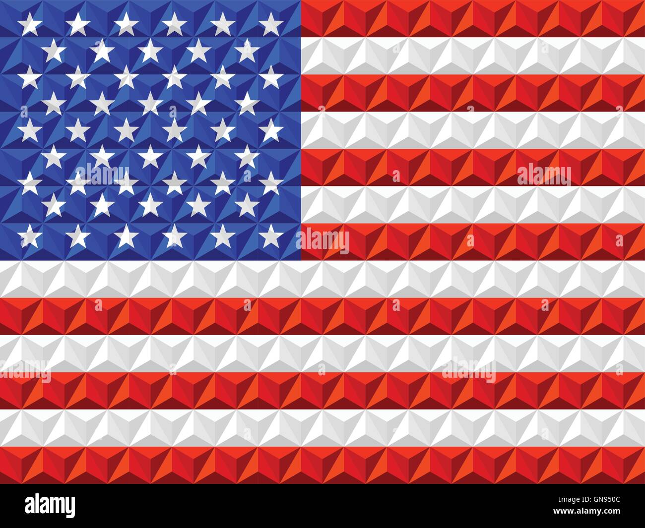Seamless pattern usa flag Stock Vector Images - Alamy