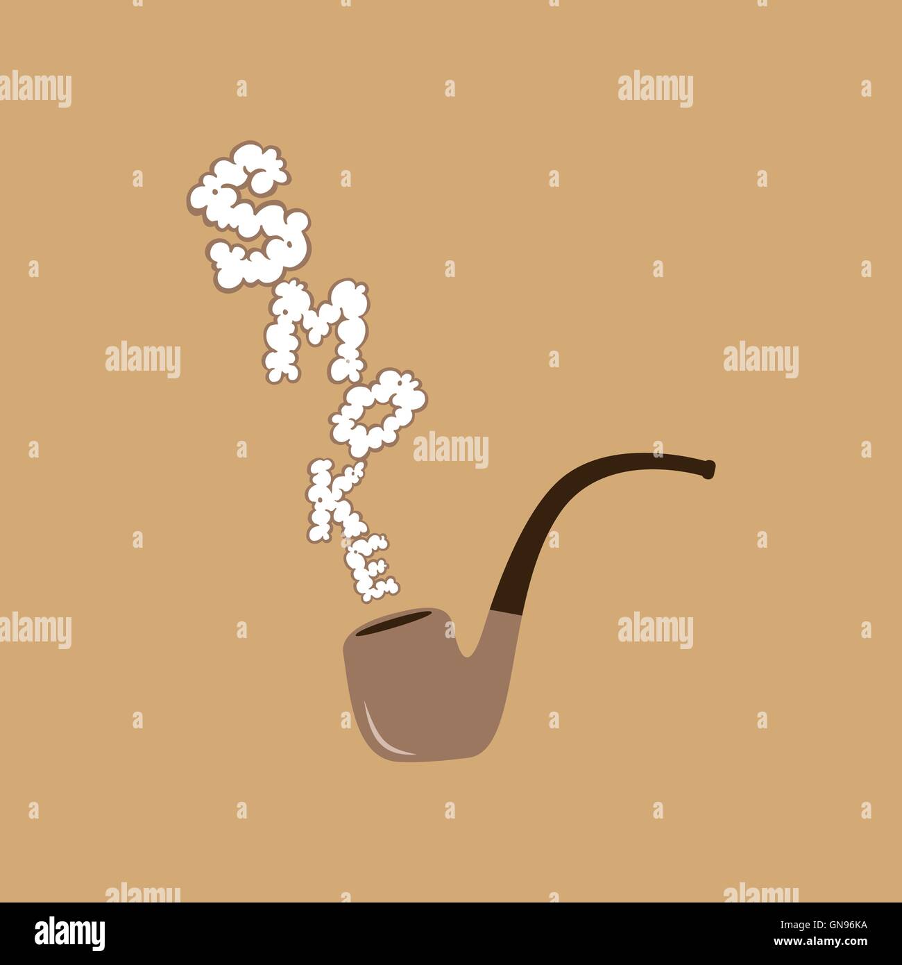 tobacco pipe Stock Vector Image & Art Alamy