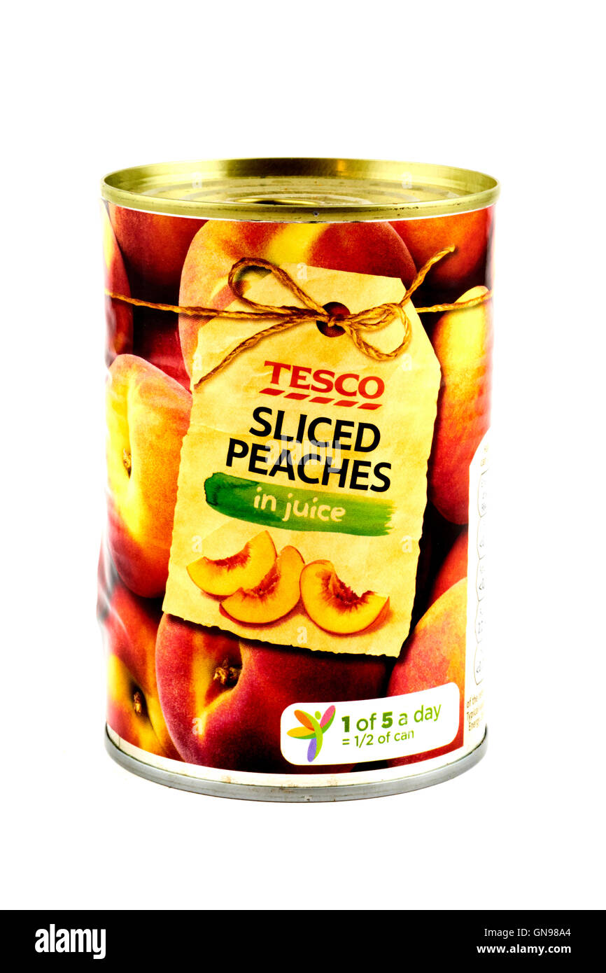 Peaches tinned hires stock photography and images Alamy