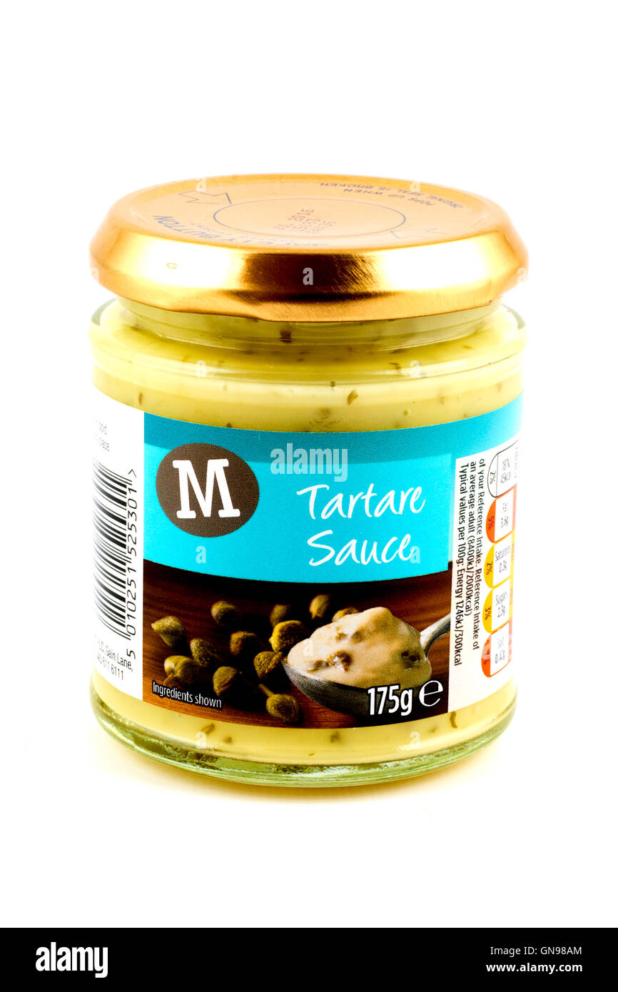 Morrisons Tartare Sauce Stock Photo