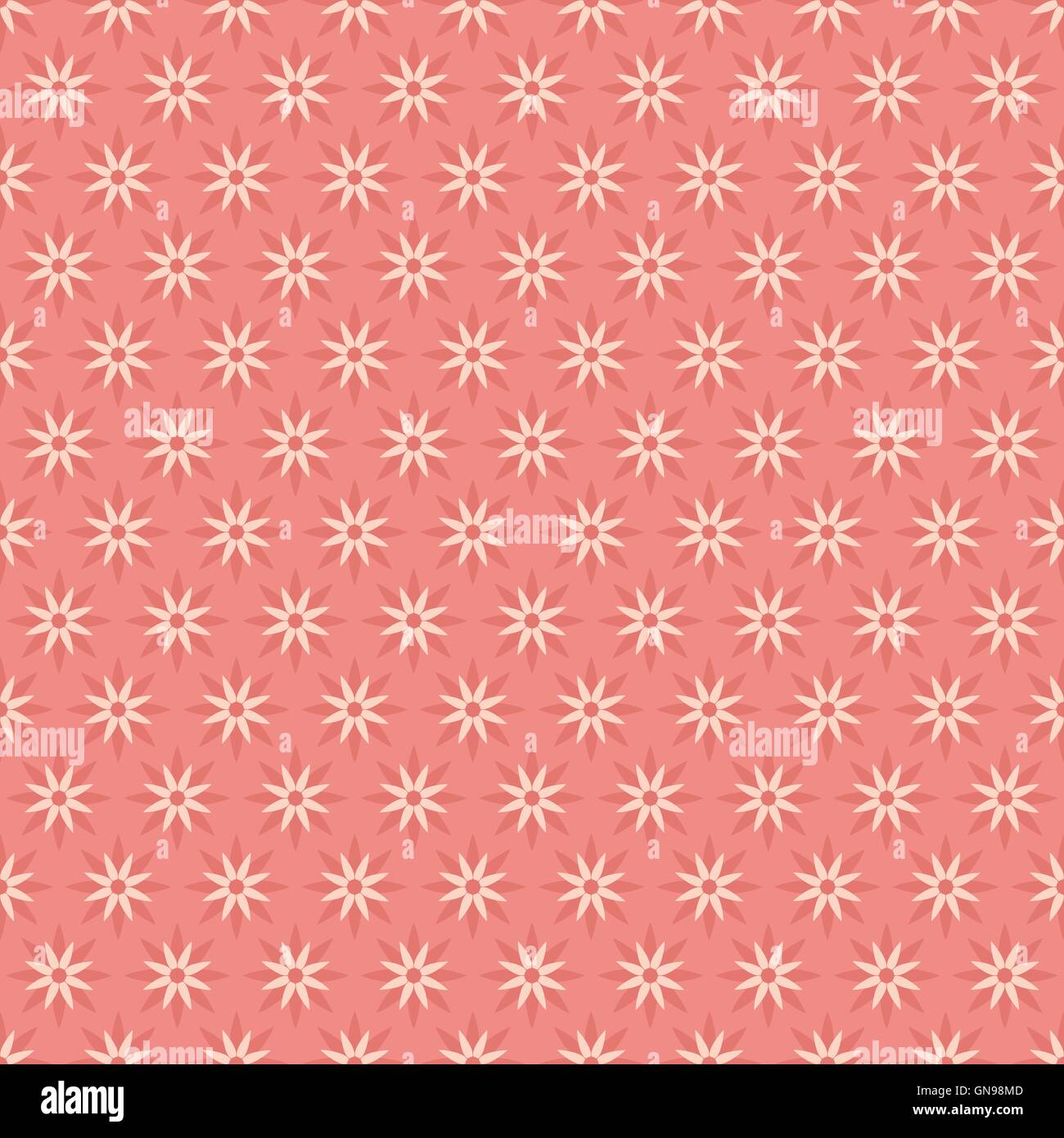 creative retro flora pattern background design vector Stock Vector ...