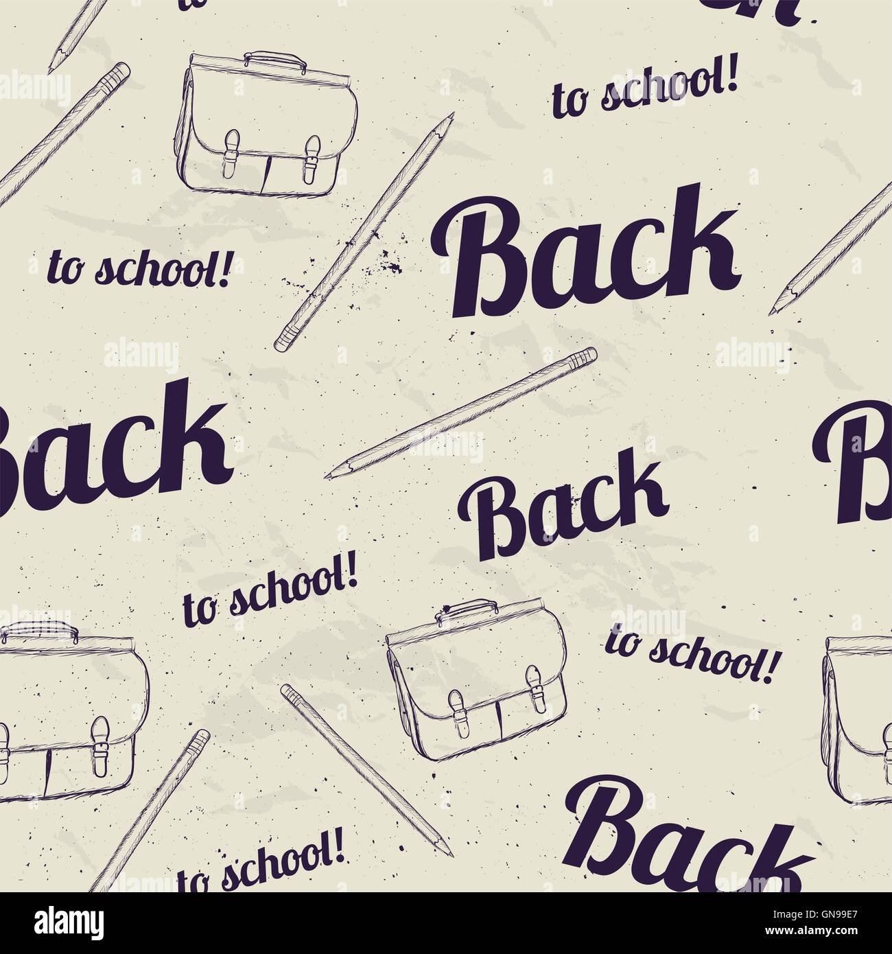 Back to school seamless pattern Stock Vector Image & Art - Alamy