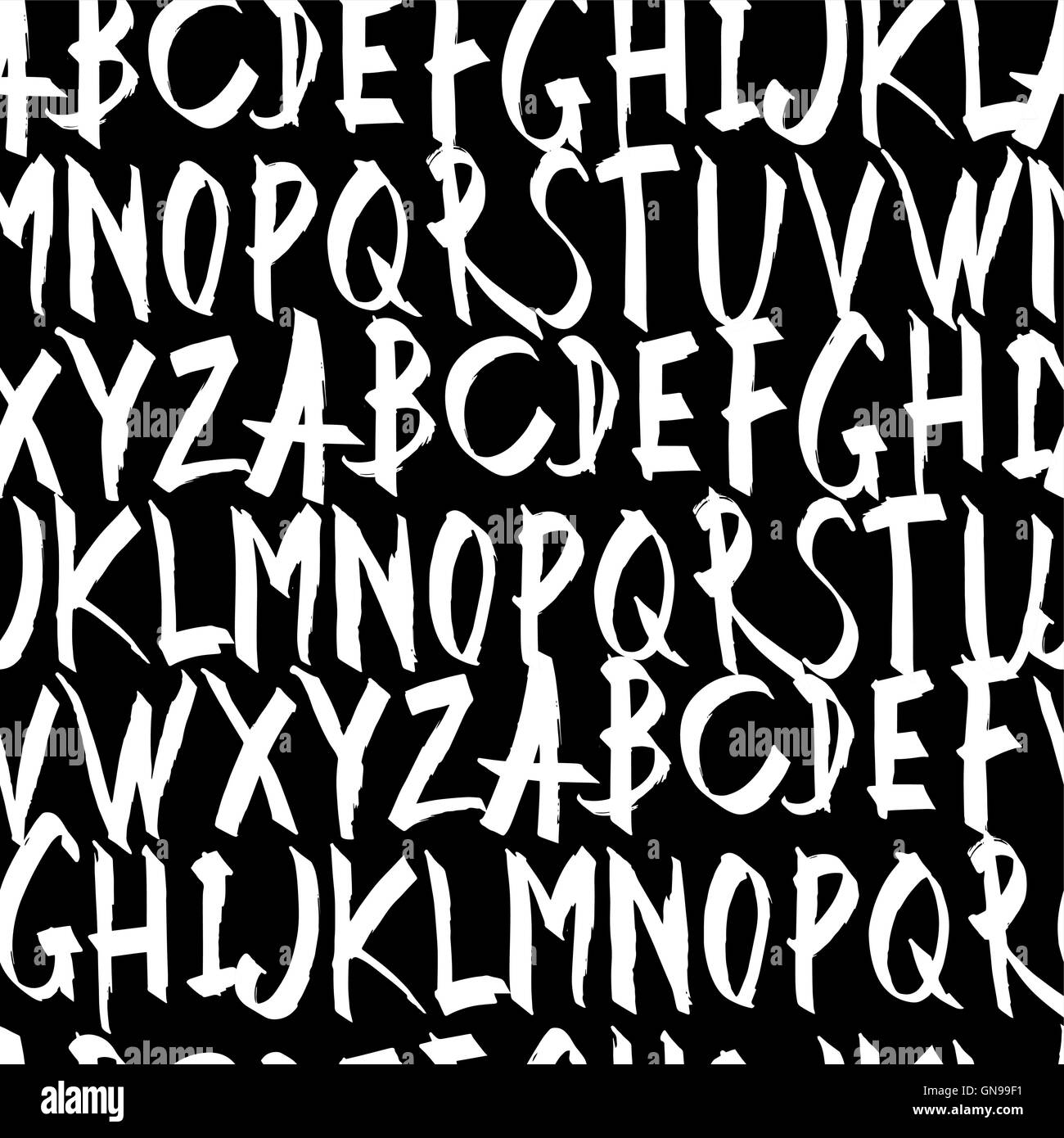 Fonts alphabet Black and White Stock Photos & Images Alamy