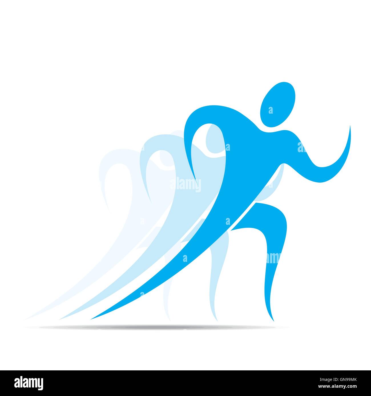 competition or run action icon design vector Stock Vector