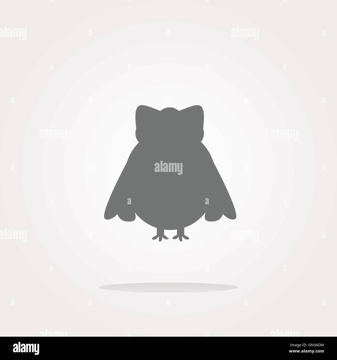 vector Owl - icon web button isolated. Web Icon Art. Graphic Icon ...
