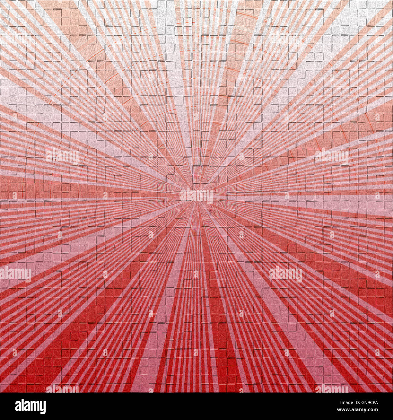 Starburst in red color Stock Photo - Alamy